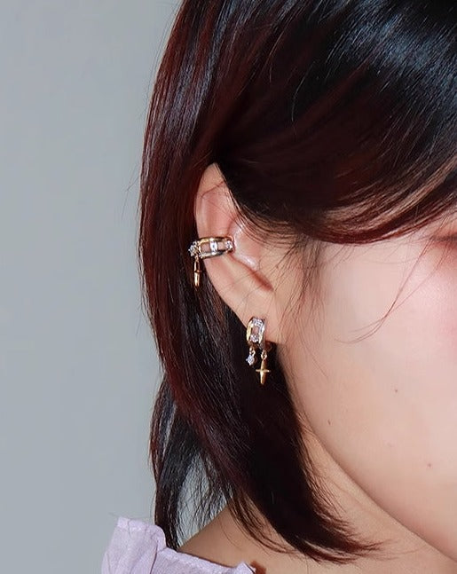 Brilliant Galaxy Star Earrings