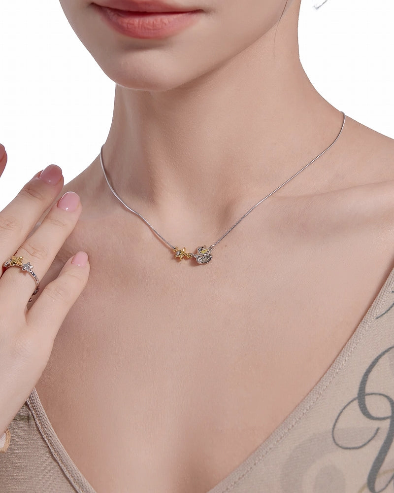Carnival Party Devil Star Necklace 02