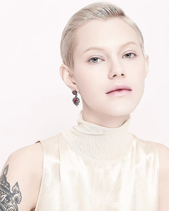 The Dark Side Of The Rose Earrings02