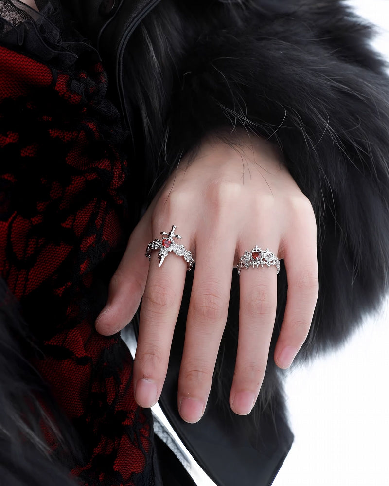 Forbidden Rose Sword Ring
