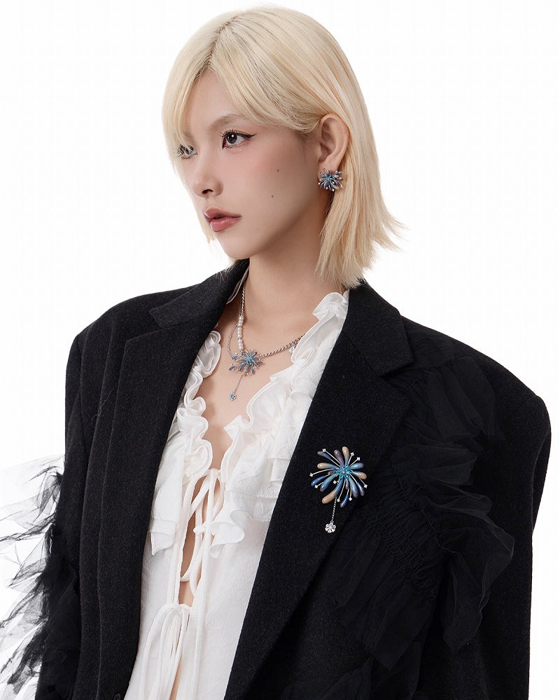 Star Fireworks Tassel Necklace