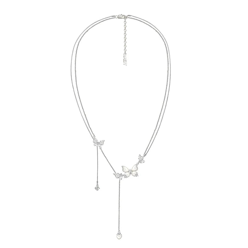 Butterfly Dance Layer Necklace