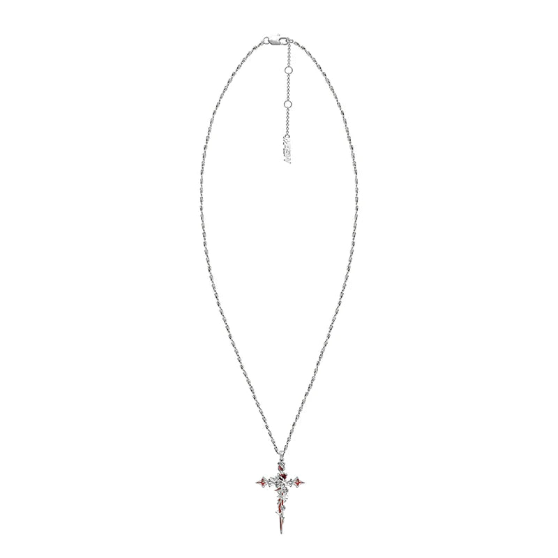 Thorn Cross Necklace